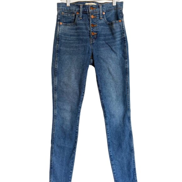 Madewell High Rise Women Jeans - Blue - Picture 1 of 9